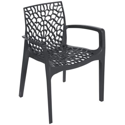 Gruvyer Arm Chair (Anthracite)