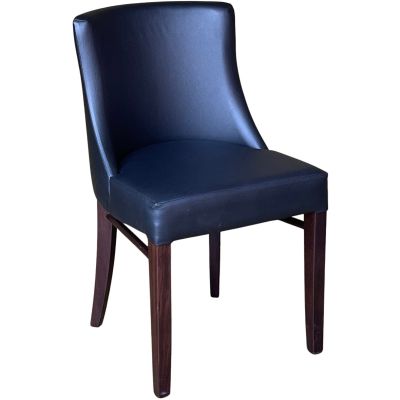 Leona Side Chair (Vena Black)