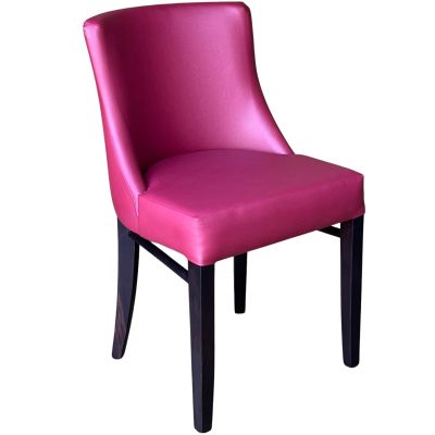 Leona Side Chair (Vena Wine)