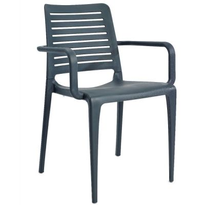 Lisbon Arm Chair (Anthracite)