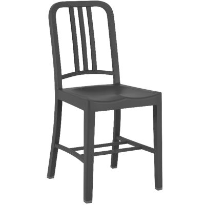 Navy PP Side Chair (Black)