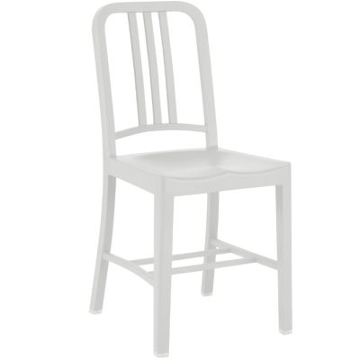 Navy PP Side Chair (White)