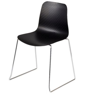 Net Skid Base Stacking Side Chair