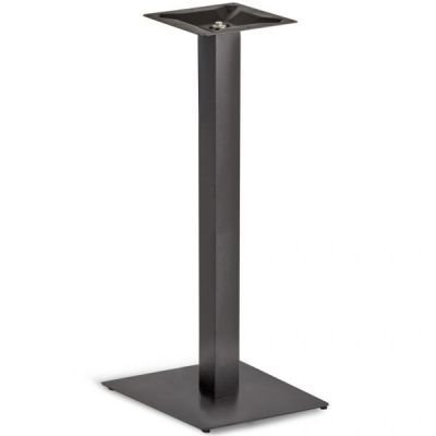 Profile Square Small ST Poseur Height Table Base (Black)