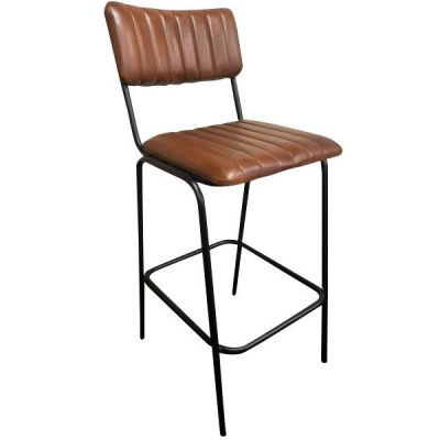 Rib High Chair (Tan / Black)