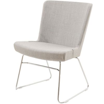Skapa UPH Skid Base Side Chair (Chrome)