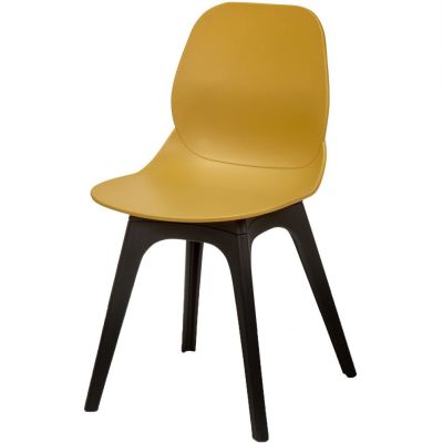 Space Arch Frame Side Chair (Black Base)