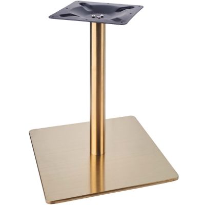 Zeus Square Large Table Base (Brass)