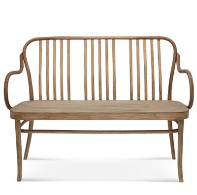 Bentwood X-6653 Straight Back Two Seat Bench