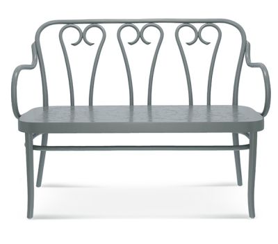 Bentwood X-6653 Bent Back Two Seat Bench
