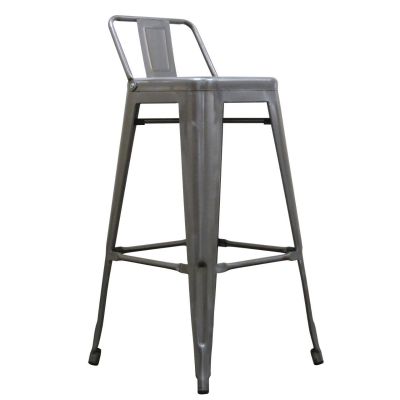 French Bistro Mid Height Chair (Clear Lacquer)
