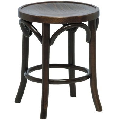 Bentwood Solid Seat Low Stool