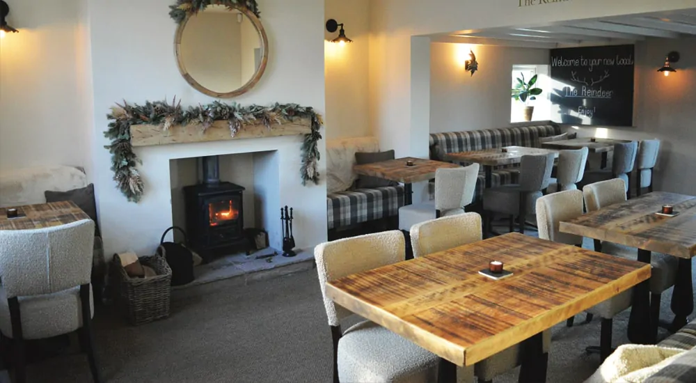 The Reindeer Pub Dining Area Completed By Contract Furniture Group