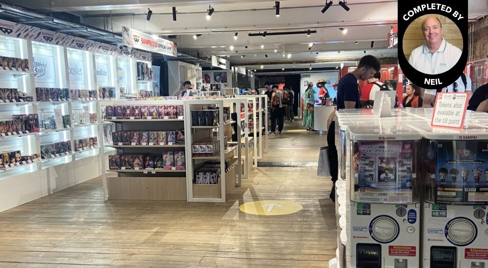 Bandai Namco Cross Store, Camden, London