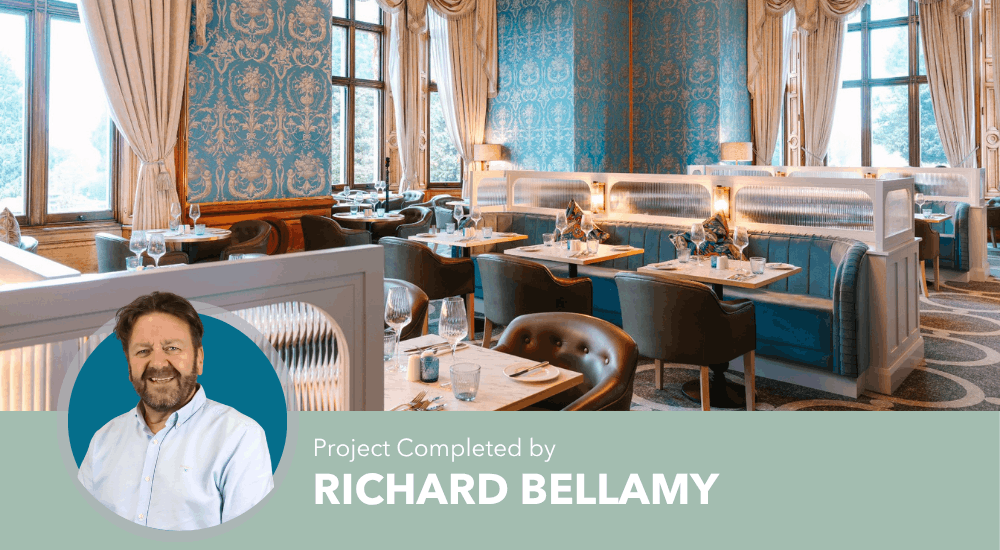 The Blue Room, Thoresby Hall & Spa, Nottinghamshire