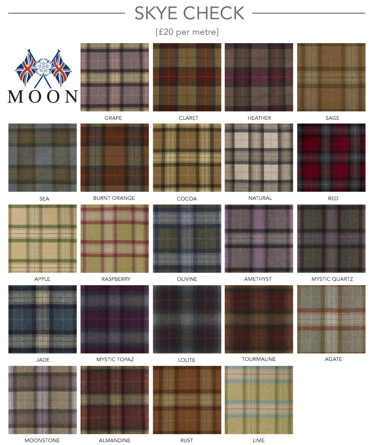 Contract Furniture Group Moon Check Wool